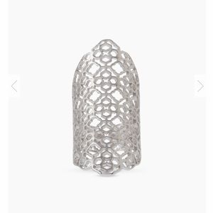 Boone Cocktail Ring in Silver